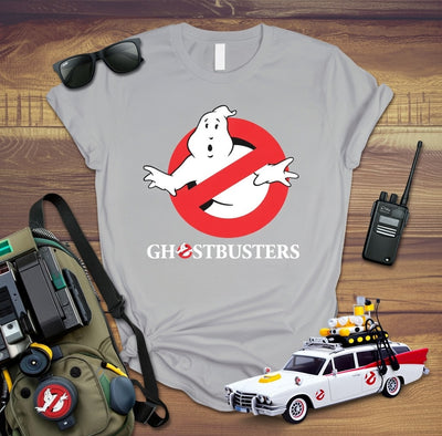 Classic Ghostbusters No-Ghost Logo DTF T-Shirt - Who Ya Gonna Call?