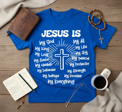 Jesus Is My Everything Christian Cross Shirt