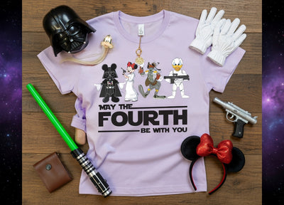 Star Wars Disney Crossover May the Fourth Tee