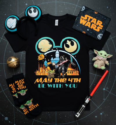 Star Wars Mickey Ears May the 4th Tee