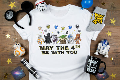 Star Wars May the 4th Balloon Crew Tee