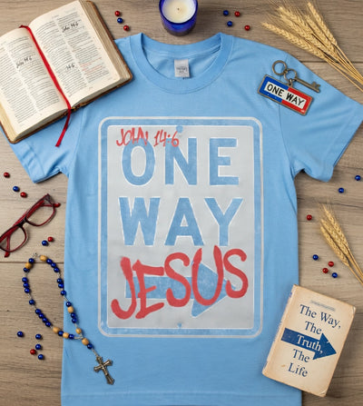 One Way Jesus John 14:6 T-Shirt