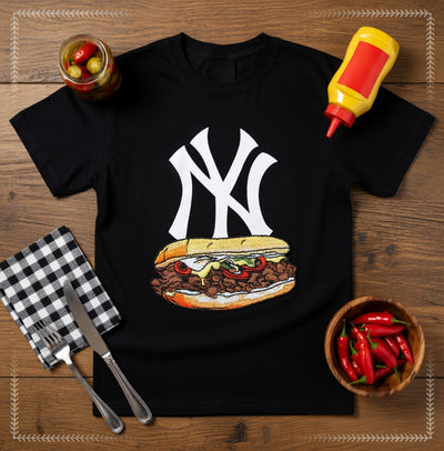 NY Yankees Cheesesteak Cap Design