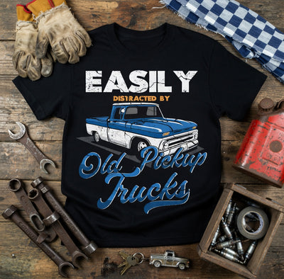 Easily Distracted By Old Pickup Trucks