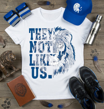 Lion They Not Like Us Streetwear Tee