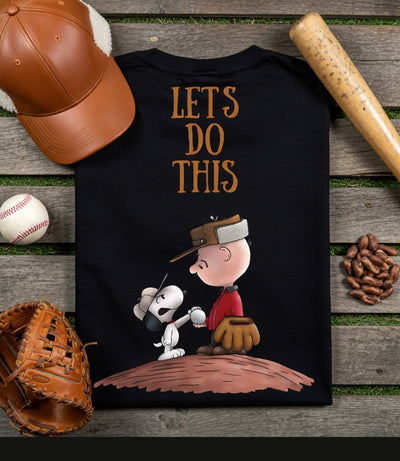 Let's Do This Peanuts Baseball Duo
