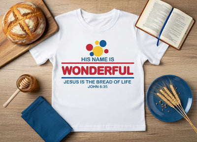 His Name Is Wonderful Jesus T-Shirt