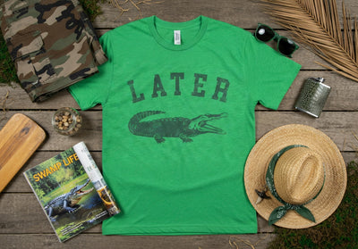 Later Alligator Vintage Distressed Tee