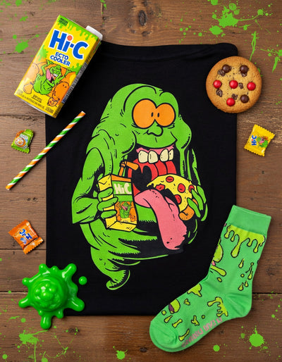 Slimer Pizza Juice Box Fun Tee