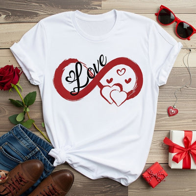 Eternal Love Infinity Hearts T-Shirt