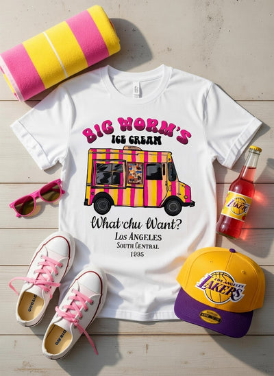 Big Worm's Ice Cream Truck Tee | Friday Movie Fan Apparel