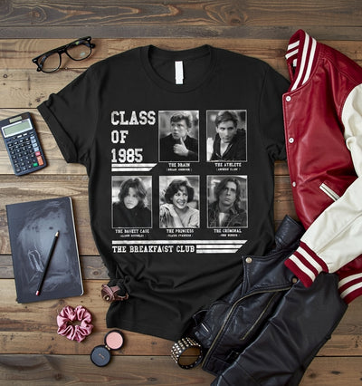 Breakfast Club 1985 Movie Tee | Iconic 80s Pop Culture Shirt