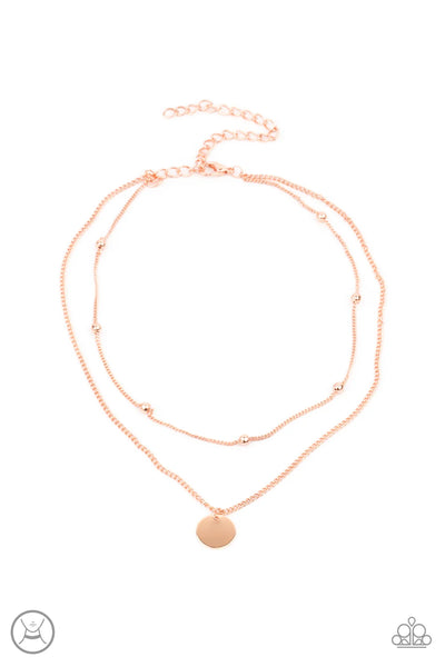 Modestly Minimalist - Copper - Necklace