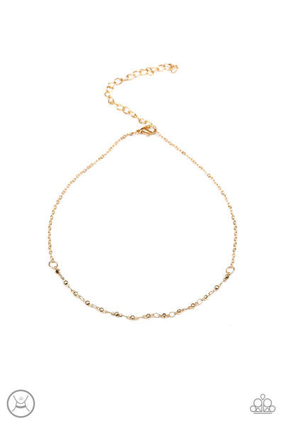 Take A Risk - Gold - Necklace