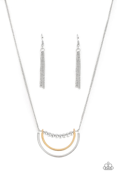 Artificial Arches - Silver - Necklace
