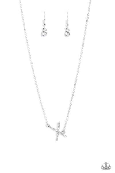 INITIALLY Yours - White - Necklace
