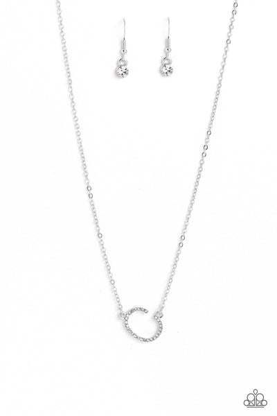 INITIALLY Yours - White - Necklace