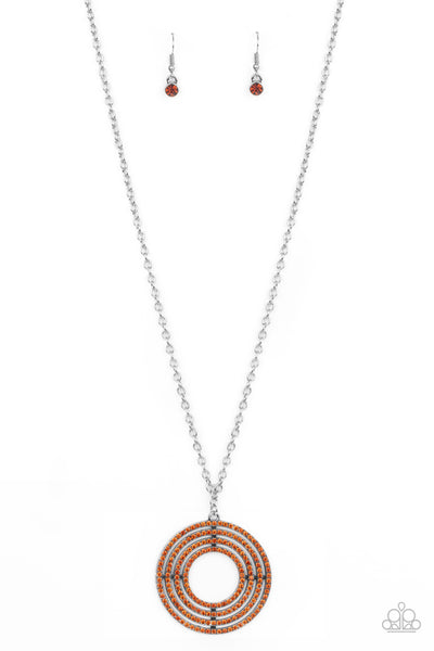 High-Value Target - Brown - Necklace