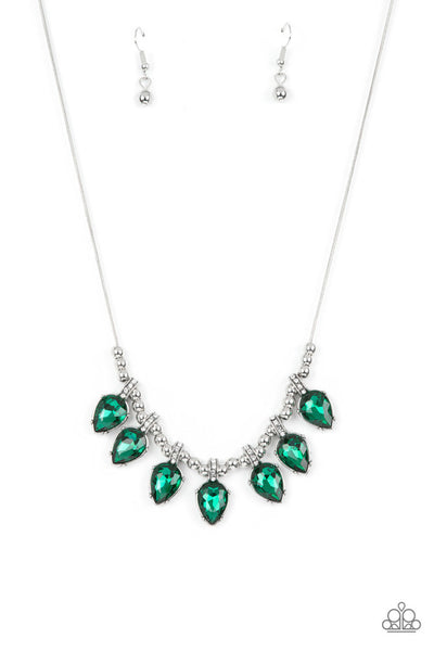 Crown Jewel Couture - Green - Necklace