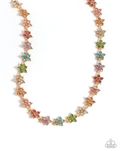 Floral Field - Multi - Necklace