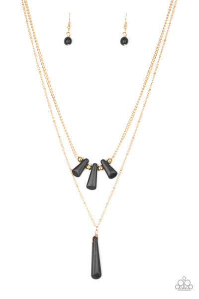 Basic Groundwork - Black - Necklace