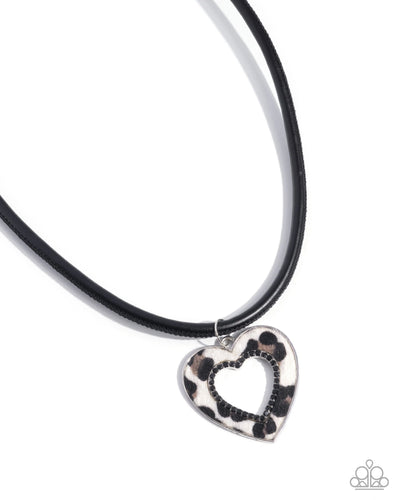 Ferocious Flirt - Black - Necklace
