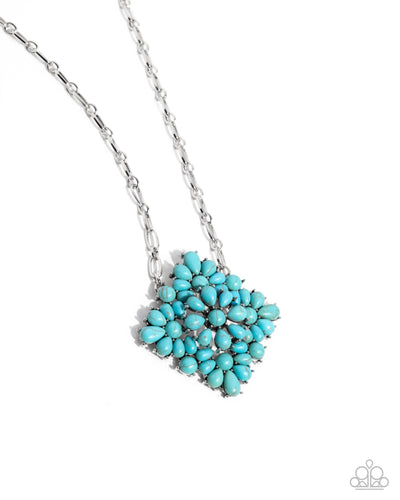 Stony Strength - Blue - Necklace
