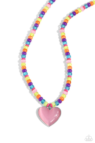 Desertscape Delight - Pink - Necklace