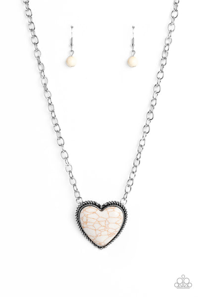 Authentic Admirer - White - Necklace