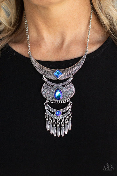 Lunar Enchantment - Blue - Necklace