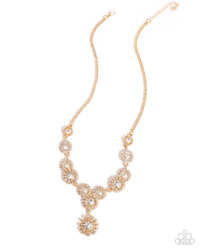 Sunburst Selfie - Gold - Necklace