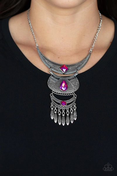 Lunar Enchantment - Pink - Necklace