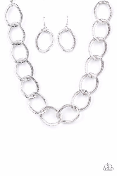 Industrial Intimidation - Silver - Necklace