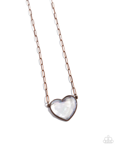 Seize the Sentiment - Copper - Necklace