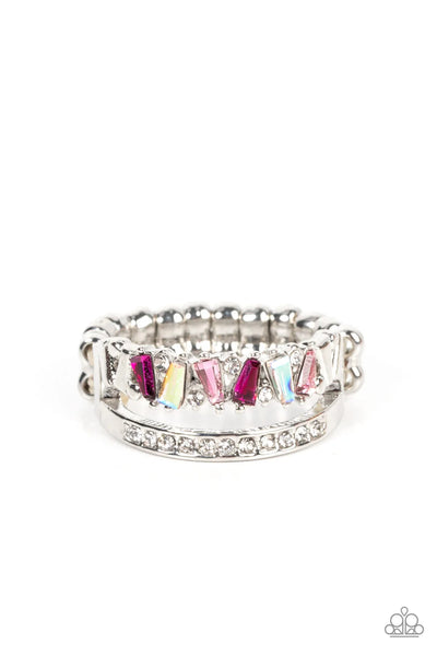 Fractal Fascination - Pink - Ring