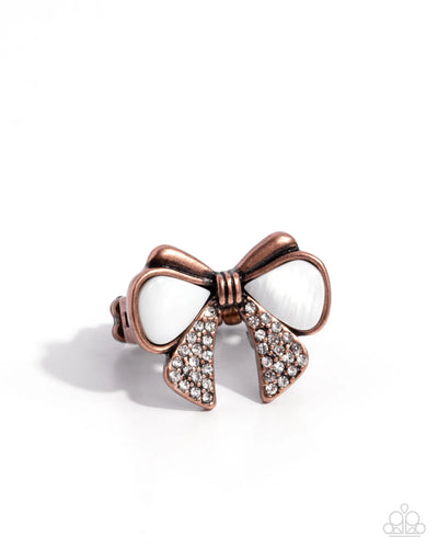 Classy Coquette - Copper - Ring