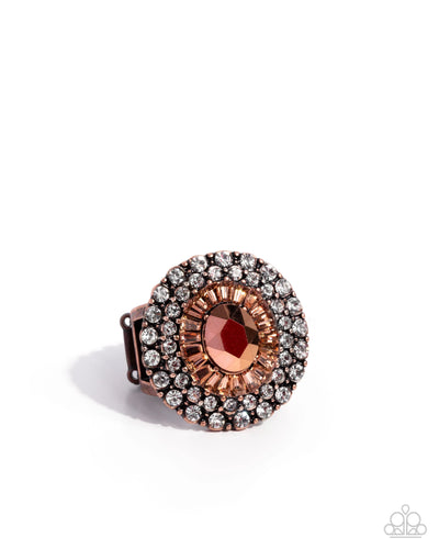 Oval Opening - Copper - Ring