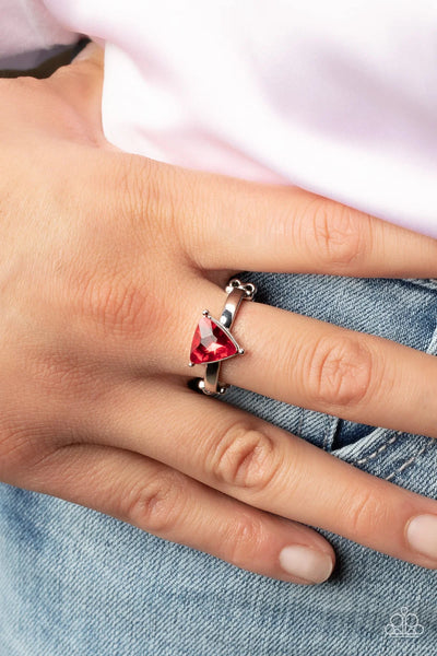 Tenacious Twinkle - Red - Ring