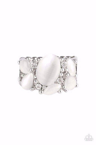 Modern Moonwalk - White - Ring
