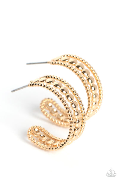 Dotted Darling - Gold - Earring