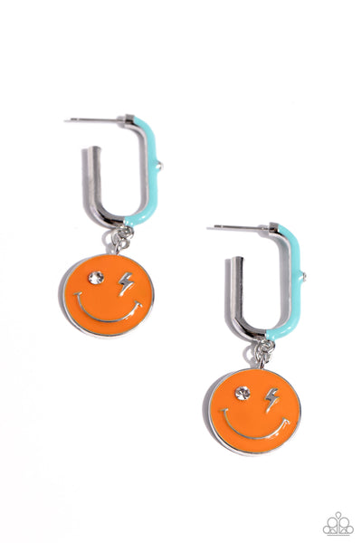 Personable Pizzazz - Orange - Earring