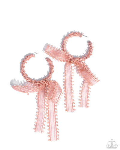 Brand New Bow - Pink - Earring