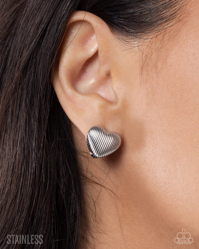 Affectionate Avenue - Silver - Earring