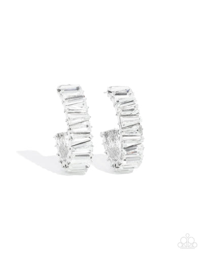 Permissible Pizzazz - White - Earring