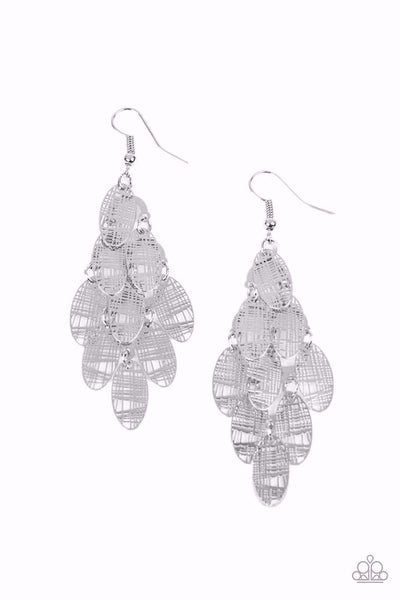Cross It Off My List - Silver - Earring