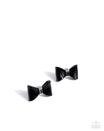 Spruced Up - Black - Earring