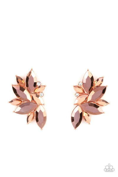 Instant Iridescence - Copper - Earring