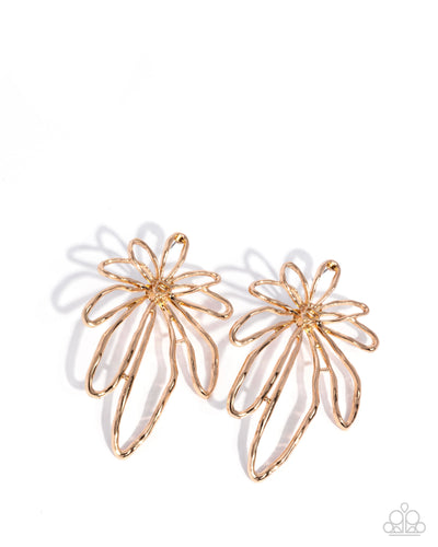 Growing Garden - Gold - Earring