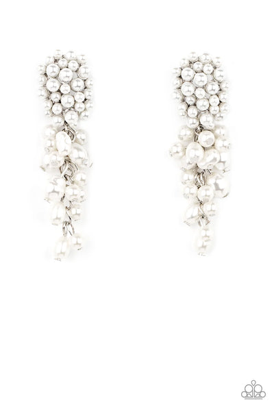 Fabulously Flattering - White - Earring