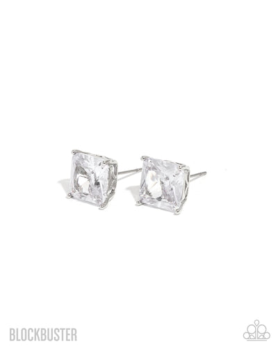 GLOW Time - White - Earring